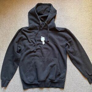 Billie Eilish Blohsh Tour Hoodie Sweatshirt Black White Unisex Licensed Merch XS